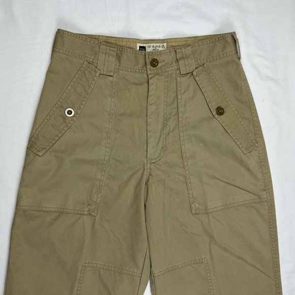 GAP Surplus Mens Pants 28 x 30 Khaki Flap Pocket Y2K Military A6 - Picture 4 of 9
